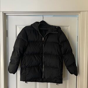 Theory Black Puffer Jacket